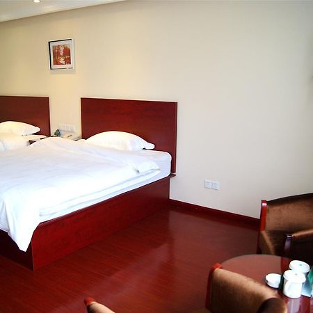 Greentree Inn Anhui Guangde Zhongyang Lecheng Business Hotel Exteriör bild